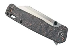QSP Knife Penguin XL QS130XL-E1, Satin 20CV, Copper Foil Carbonfiber, Couteau De Poche -Couteaux Promotion Boutique QS130XL E1 06 qsp