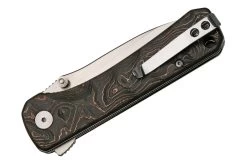 QSP Knife Hawk QS131-T Satin, Copper Foil Carbonfiber Couteau De Poche -Couteaux Promotion Boutique QS131 T 04 qsp