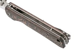 QSP Knife Hawk QS131-T Satin, Copper Foil Carbonfiber Couteau De Poche -Couteaux Promotion Boutique QS131 T 07 qsp