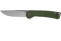 QSP Knife Osprey QS139-C Green Micarta, Satin, Couteau De Poche