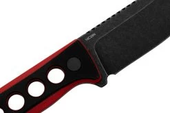 QSP Knife Canary QS141-B2 Blackwashed, Black Red G10, Couteau De Cou -Couteaux Promotion Boutique QS141 B2 05 qsp