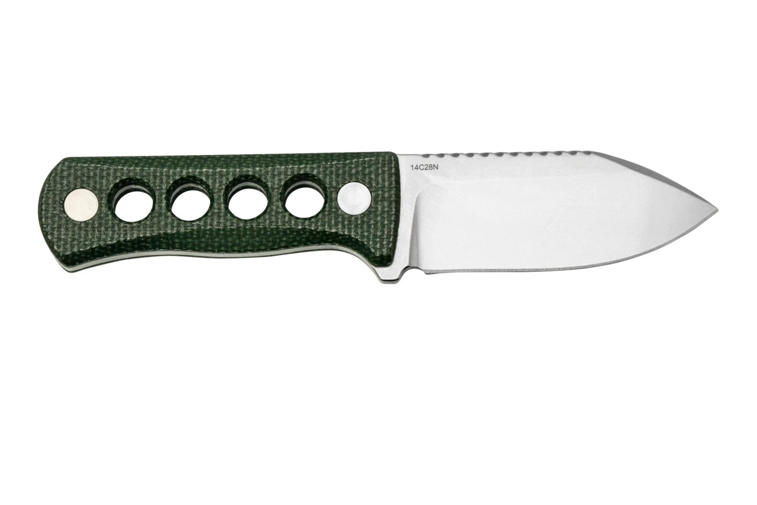 QSP Knife Canary QS141-C1 Stonewashed, Black Green G10, Couteau De Cou 2 QSP Knife Canary QS141-C1 Stonewashed, Black Green G10, Couteau De Cou – Image 2