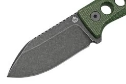 QSP Knife Canary QS141-C2 Blackwashed, Black Green G10, Couteau De Cou -Couteaux Promotion Boutique QS141 C2 03 qsp