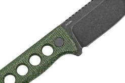 QSP Knife Canary QS141-C2 Blackwashed, Black Green G10, Couteau De Cou -Couteaux Promotion Boutique QS141 C2 05 qsp