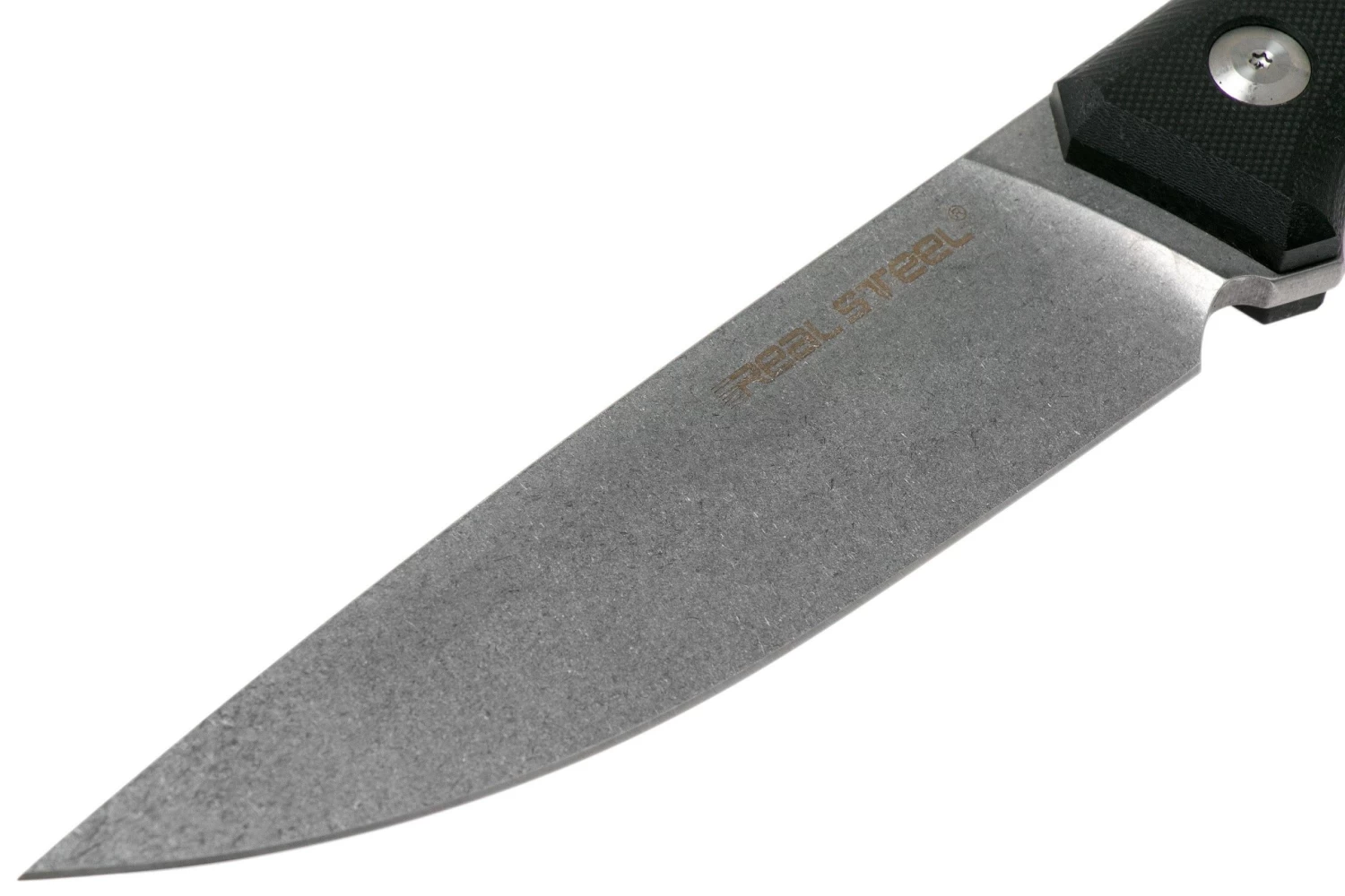Real Steel Arbiter Stonewashed 3811 Couteau Fixe, Ostap Hel Design 7 Real Steel Arbiter Stonewashed 3811 Couteau Fixe, Ostap Hel Design – Image 7