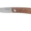 Real Steel Luna Premium II M390, Natural Micarta 7007P Knivesandtools Exclusive Couteau De Poche Slipjoint
