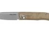Real Steel Stella Green Canvas Micarta 7057 Knivesandtools Exclusive Couteau De Poche, Poltergeist Design