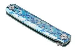 Real Steel G-Frame Blue Digicamo 7874TC09, Couteau De Poche, Ostap Hel Design -Couteaux Promotion Boutique RL7874TC09 07 realsteel