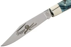 Robert Klaas US Trapper 95mm Blue Poplar Burl 412-1-2MAP-BL-TRS Couteau -Couteaux Promotion Boutique RS412 1 2MAP BL TRS 03 robert klaas rs412 1 2map bl trs 03