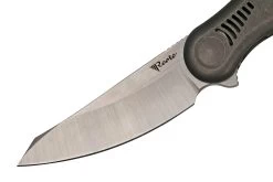 Reate Gents 9 Dark Bead Blast Titanium, M390, GTS-DBB Couteau De Poche -Couteaux Promotion Boutique RT GTS DBB 03 reate