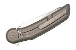 Reate Gents 9 Dark Bead Blast Titanium, M390, GTS-DBB Couteau De Poche -Couteaux Promotion Boutique RT GTS DBB 04 reate