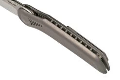 Reate Gents 9 Dark Bead Blast Titanium, M390, GTS-DBB Couteau De Poche -Couteaux Promotion Boutique RT GTS DBB 07 reate