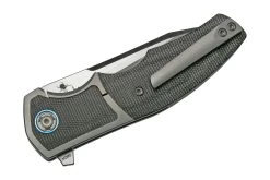 Reate Mini Crossroads M390, Black Micarta MCR-BLM Couteau De Poche, Kirby Lambert Design -Couteaux Promotion Boutique RT MCR BLM 05 reate