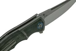 Reate Mini Crossroads M390, Black Micarta MCR-BLM Couteau De Poche, Kirby Lambert Design -Couteaux Promotion Boutique RT MCR BLM 07 reate