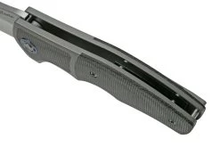 Reate Mini Crossroads M390, Black Micarta MCR-BLM Couteau De Poche, Kirby Lambert Design -Couteaux Promotion Boutique RT MCR BLM 08 reate