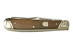 Rough Ryder Brown Burlap Trapper RR2330, Couteau De Poche -Couteaux Promotion Boutique RY2330 05 roughryder