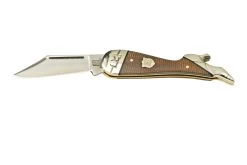 Rough Ryder Brown Burlap Lady Leg Knife, RR2335 Couteau De Poche