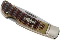 Rough Ryder Lockback Amber Bone RR461 Couteau De Poche -Couteaux Promotion Boutique RY461 04 rough ryder