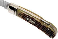 Rough Ryder Lockback Amber Bone RR461 Couteau De Poche -Couteaux Promotion Boutique RY461 06 rough ryder