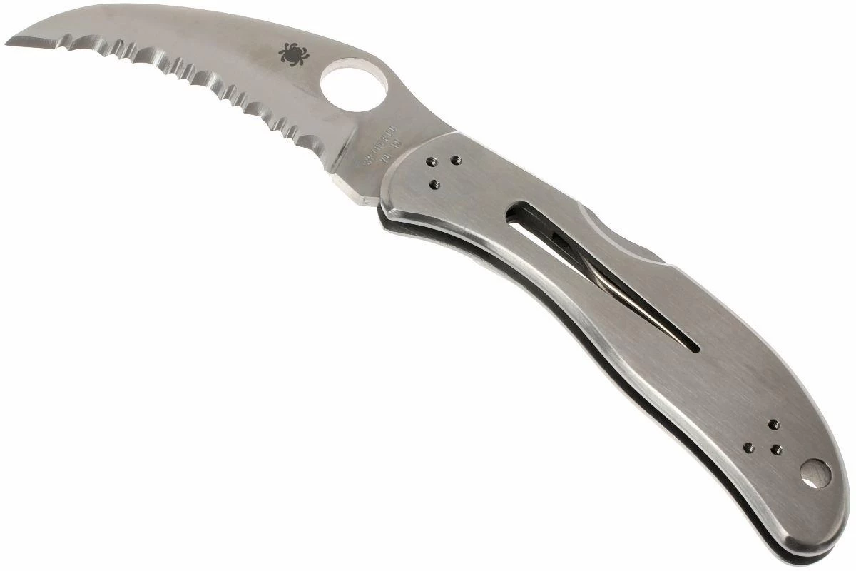 Spyderco Harpy C08S Serrated Couteau De Poche 1 Spyderco Harpy C08S Serrated Couteau De Poche