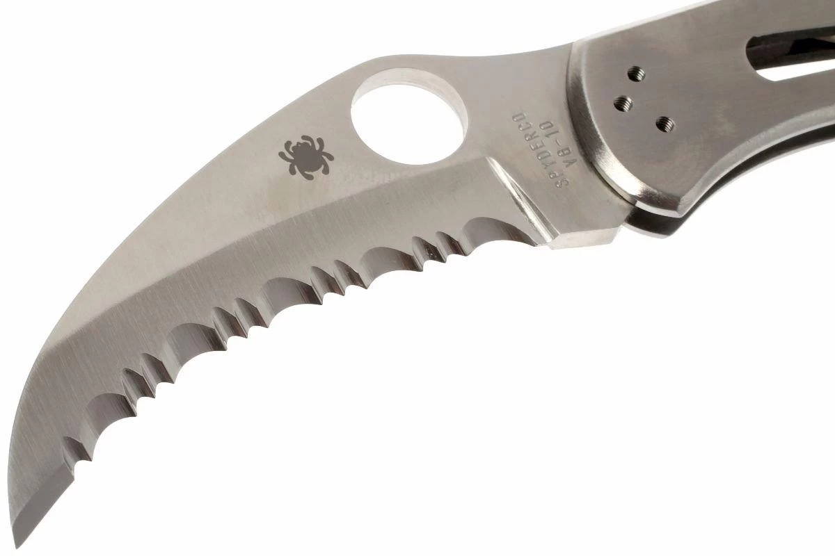 Spyderco Harpy C08S Serrated Couteau De Poche 2 Spyderco Harpy C08S Serrated Couteau De Poche – Image 2
