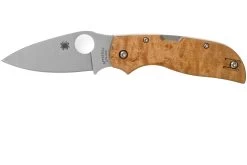 Spyderco Chaparral Birdseye Maple Wood C152WDP Couteau De Poche