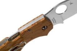 Spyderco Chaparral Birdseye Maple Wood C152WDP Couteau De Poche -Couteaux Promotion Boutique SPC152WDP 06 spyderco