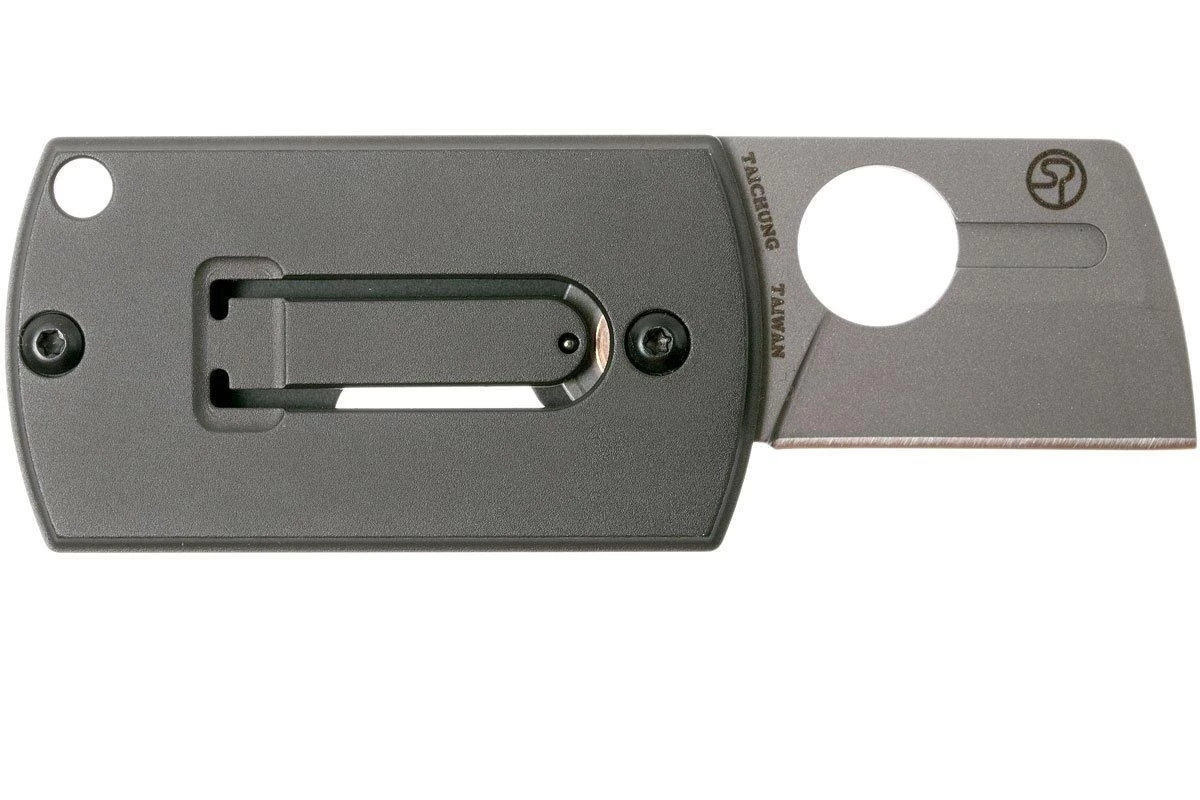 Spyderco Dogtag Grey C188ALP Gen4 Couteau De Poche, Serge Panchenko Design 2 Spyderco Dogtag Grey C188ALP Gen4 Couteau De Poche, Serge Panchenko Design – Image 2