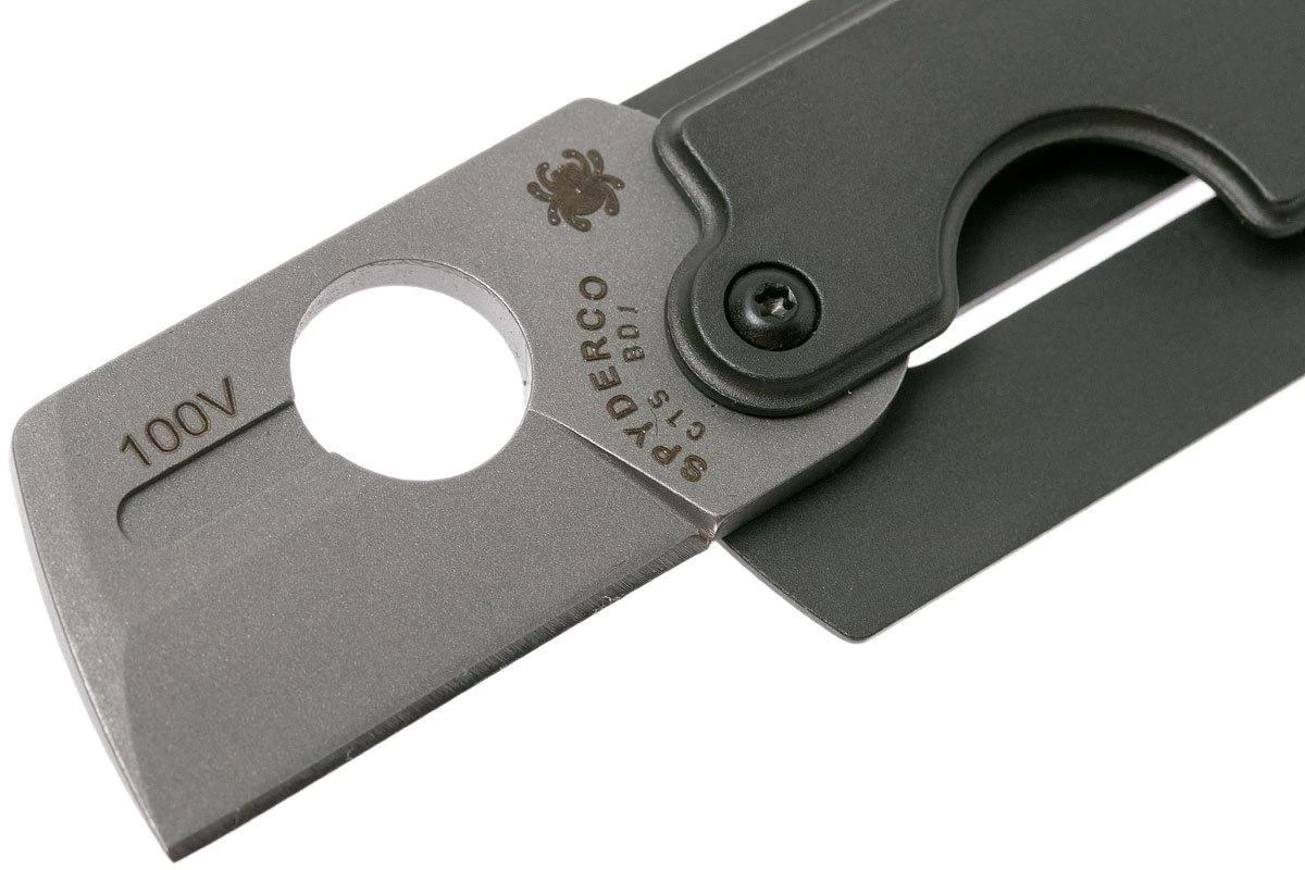 Spyderco Dogtag Grey C188ALP Gen4 Couteau De Poche, Serge Panchenko Design 3 Spyderco Dogtag Grey C188ALP Gen4 Couteau De Poche, Serge Panchenko Design – Image 3