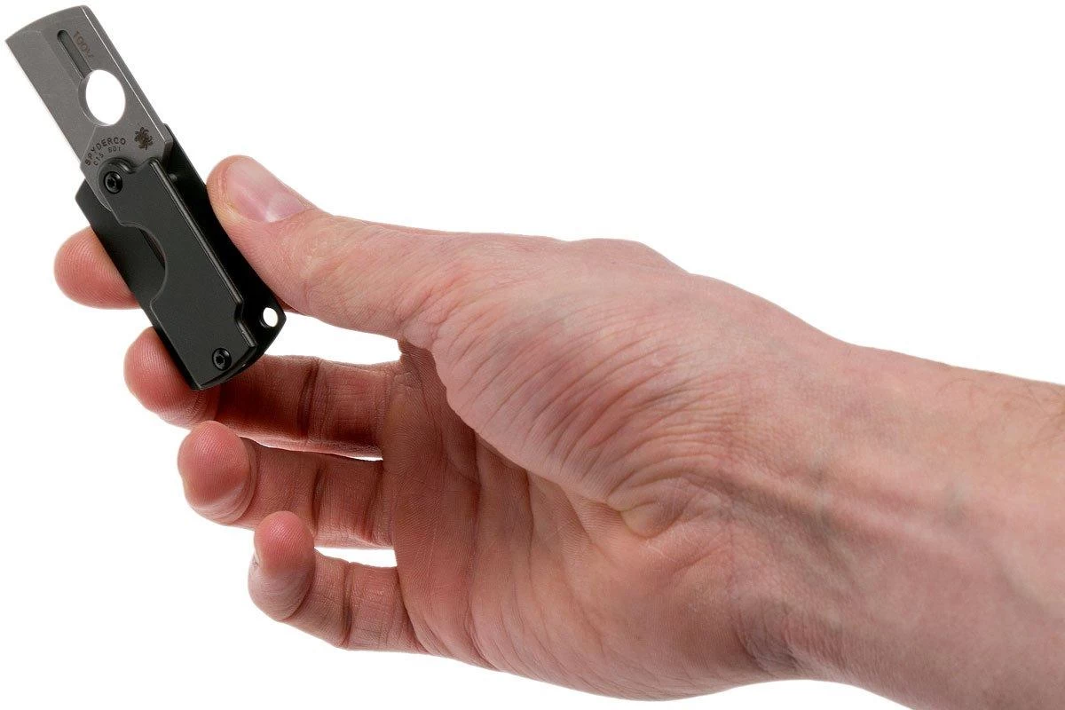 Spyderco Dogtag Grey C188ALP Gen4 Couteau De Poche, Serge Panchenko Design 7 Spyderco Dogtag Grey C188ALP Gen4 Couteau De Poche, Serge Panchenko Design – Image 7