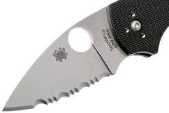 Spyderco Lil' Native Backlock C230MBGS Serrated Couteau De Poche 10 Spyderco Lil' Native Backlock C230MBGS Serrated Couteau De Poche -Couteaux Promotion Boutique SPC230MBGS 03 spyderco spc230mbgs 03