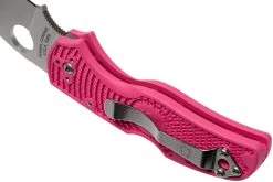 Spyderco Native 5 C41PPN5 Pink Heals Couteau De Poche -Couteaux Promotion Boutique SPC41PPN5 05 spyderco