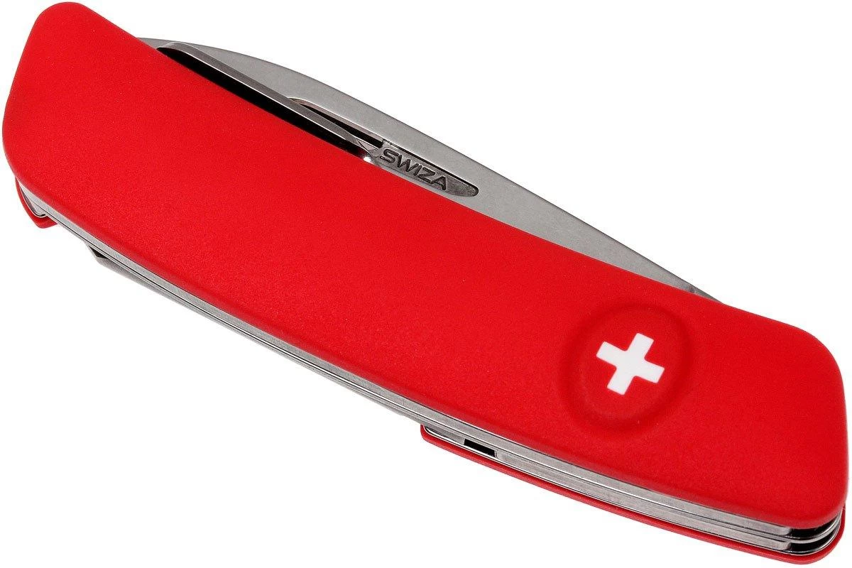 Swiza D04 Couteau De Poche Suisse - Rouge 6 Swiza D04 Couteau De Poche Suisse - Rouge – Image 6