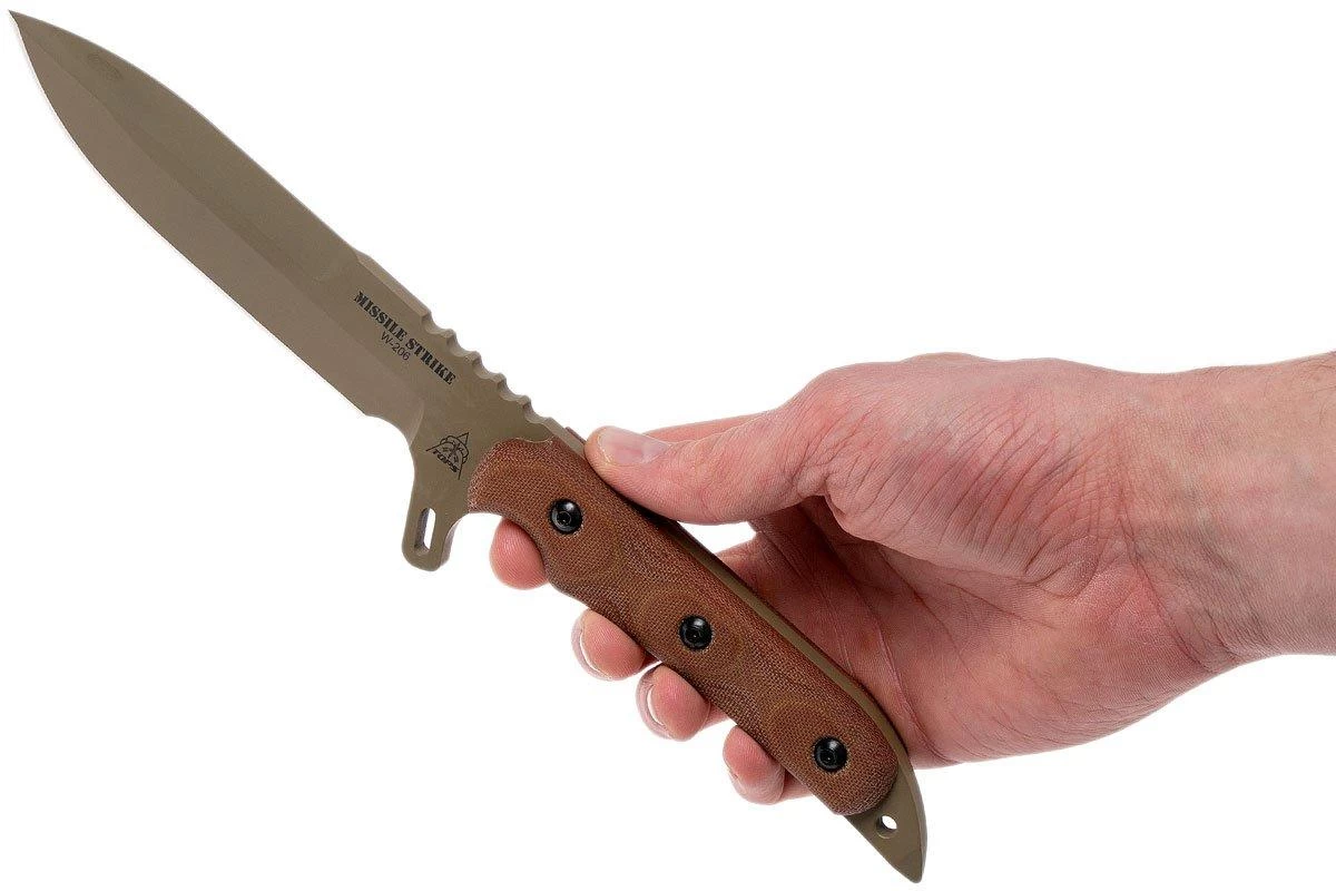 TOPS Knives TOPS Missile Strike MISS-01 Couteau Fixe, Kelly McCulley Design 6 TOPS Knives TOPS Missile Strike MISS-01 Couteau Fixe, Kelly McCulley Design – Image 6