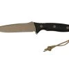 Spartan Blades Moros SB53DEBKNLBK Flat Dark Earth, Black Micarta, Fourreau Molle-Black, Couteau De Survie