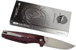 Viper Dan 1 5928CBR Burgundy Micarta N690, Drop-point -Couteaux Promotion Boutique VPV5928CBR 09 viper dan 1 vpv5928cbr 09