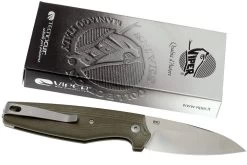 Viper Dan 2 5930GGR Green G10 N690, Sheepfoot -Couteaux Promotion Boutique VPV5930GGR 09 viper dan vpv5930ggr 09