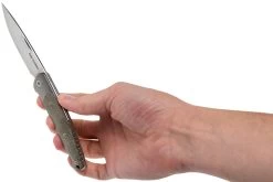 Viper Key V5978CV Bolster Green Canvas Micarta Couteau De Poche, Jesper Voxnaes Design -Couteaux Promotion Boutique VPV5978CV 08 viper