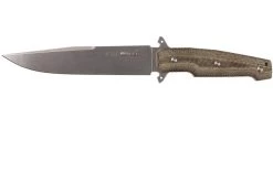 Viper Fate VT 4005 SWCV Stonewashed, Green Micarta, Couteau Fixe