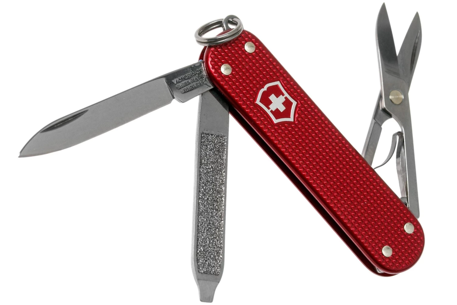 Victorinox Classic Alox Red 0.6221-20R4.KTE1 Knivesandtools Edition, Couteau Suisse 1 Victorinox Classic Alox Red 0.6221-20R4.KTE1 Knivesandtools Edition, Couteau Suisse