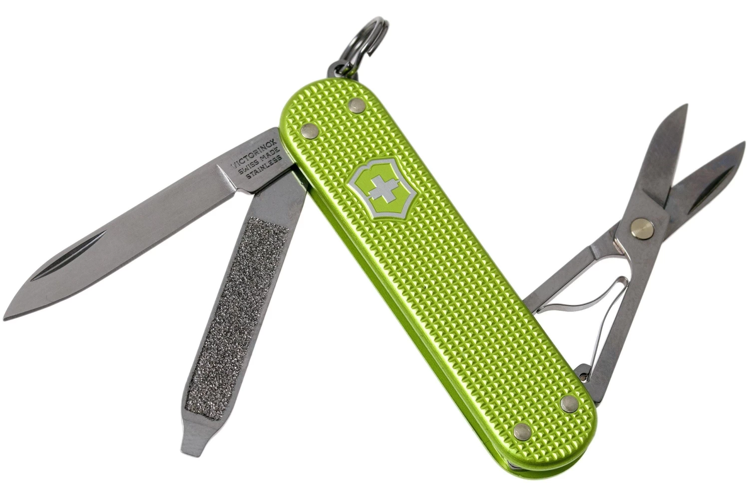 Victorinox Classic SD Alox Colors, Lime Twist 0.6221.241G Couteau Suisse 1 Victorinox Classic SD Alox Colors, Lime Twist 0.6221.241G Couteau Suisse