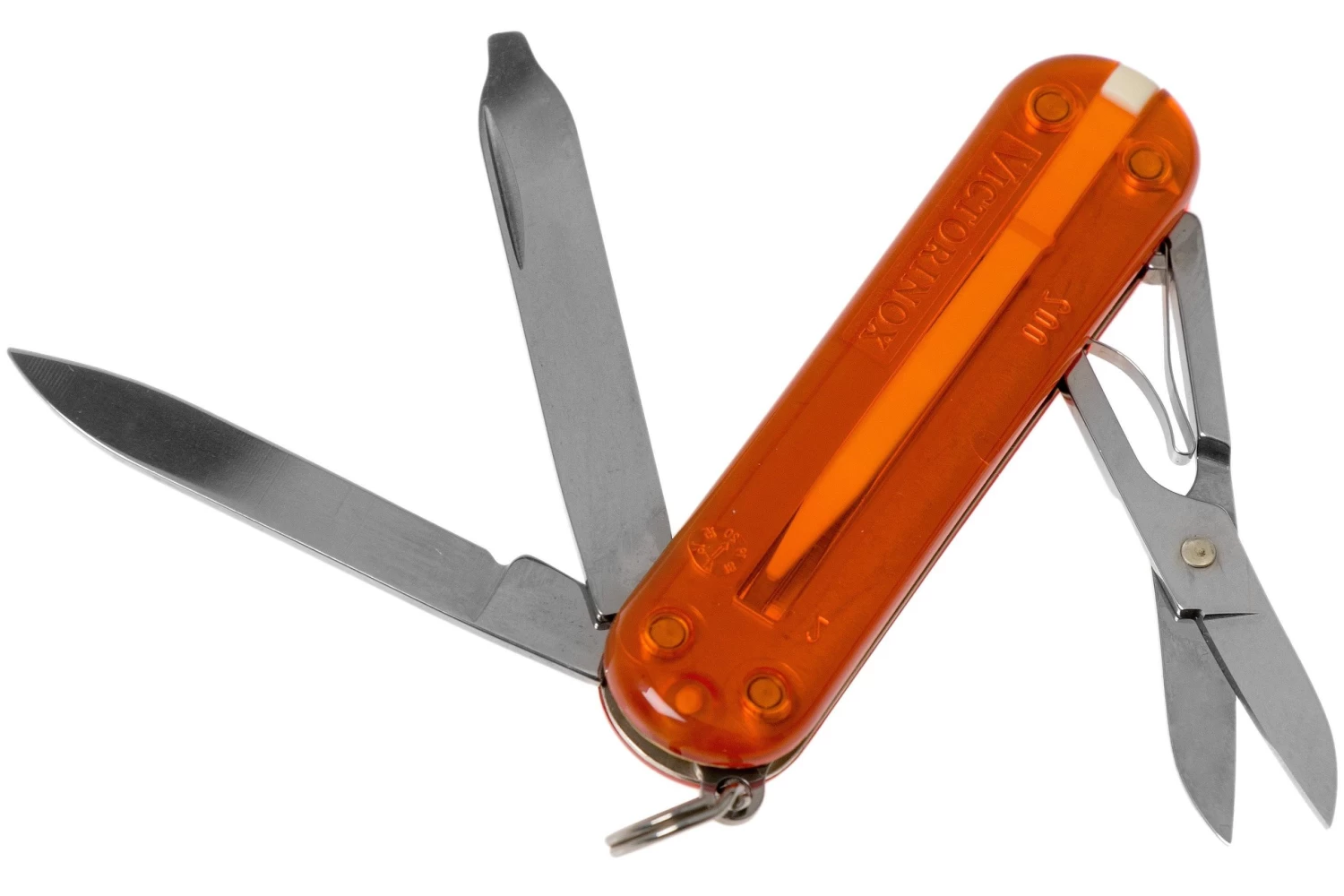 Victorinox Classic SD Translucent Colours, Fire Opal 0.6223.T82G Couteau Suisse 2 Victorinox Classic SD Translucent Colours, Fire Opal 0.6223.T82G Couteau Suisse – Image 2