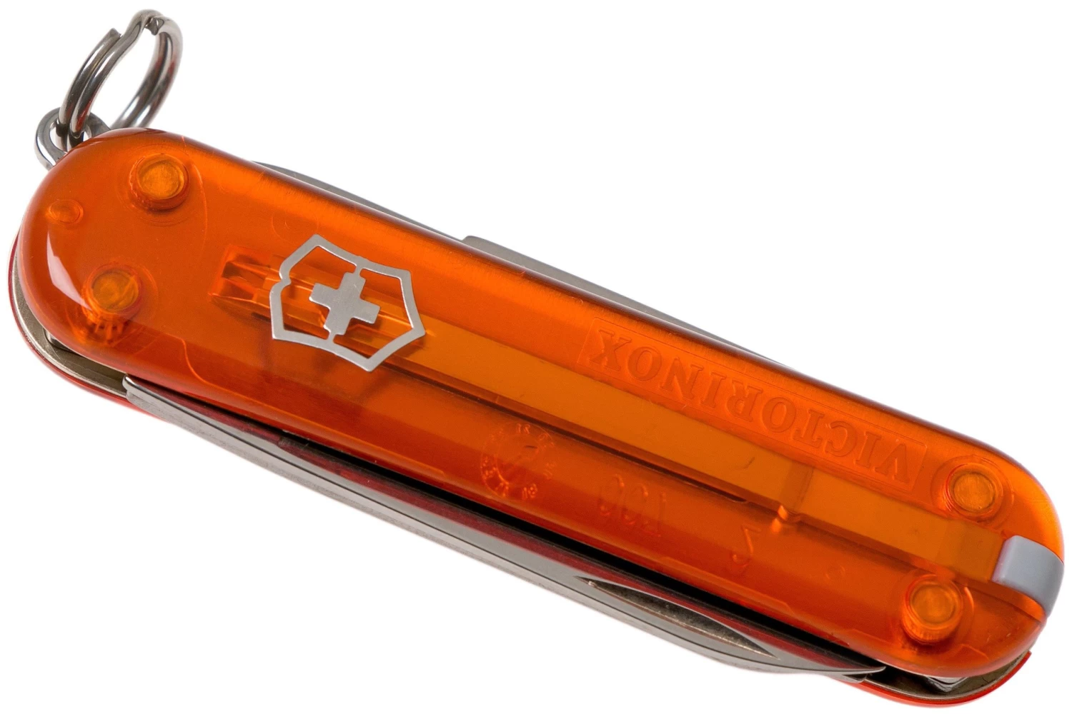 Victorinox Classic SD Translucent Colours, Fire Opal 0.6223.T82G Couteau Suisse 4 Victorinox Classic SD Translucent Colours, Fire Opal 0.6223.T82G Couteau Suisse – Image 4