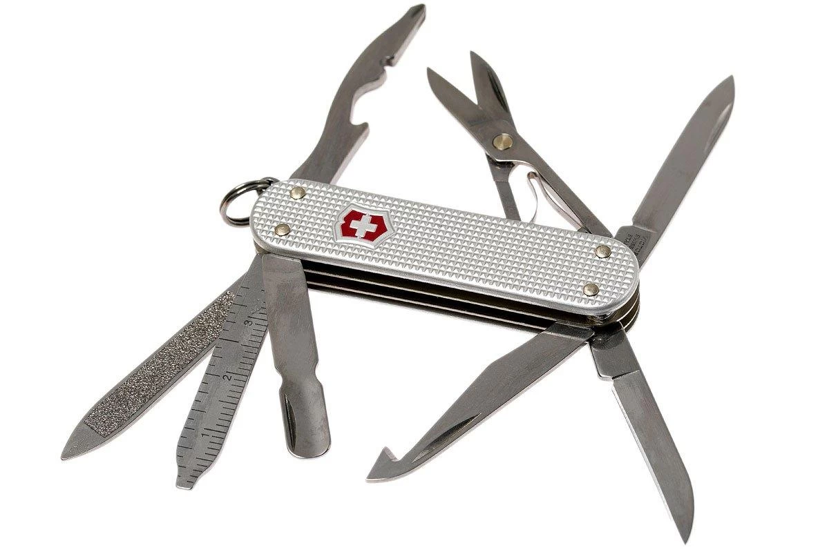 Victorinox MiniChamp Alox Silver 0.6381.26 Couteau Suisse 1 Victorinox MiniChamp Alox Silver 0.6381.26 Couteau Suisse