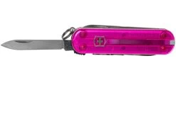 Victorinox Nail Clip 580 Rose Transparent 0.6463.T5 Couteau Suisse -Couteaux Promotion Boutique VT0 6463 T5 03 victorinox