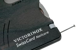 Victorinox SwissCard Nailcare Noir Transparent 0.7240.T3 -Couteaux Promotion Boutique VT0 7240 T3 04 victorinox