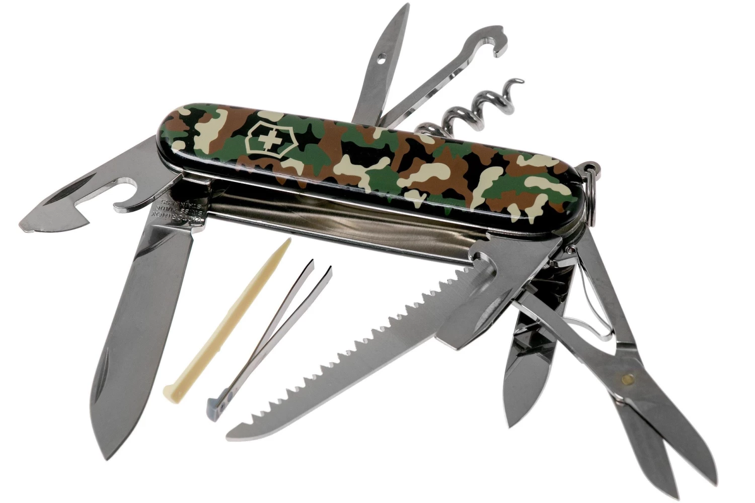 Victorinox Huntsman Camouflage 1.3713.94 Couteau Suisse 1 Victorinox Huntsman Camouflage 1.3713.94 Couteau Suisse