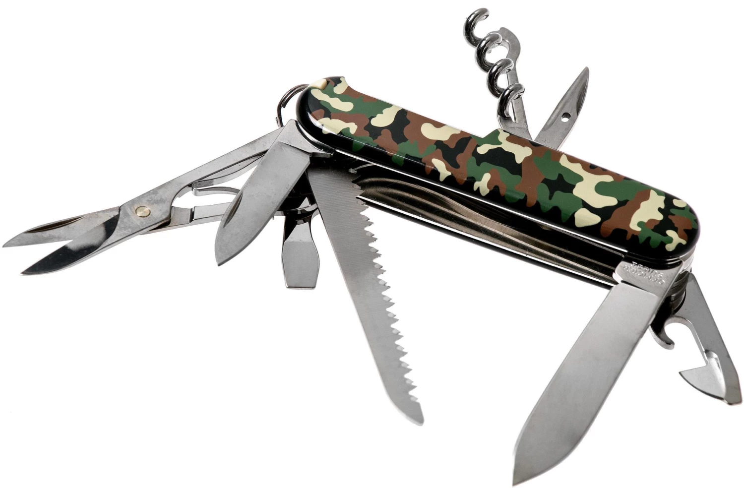 Victorinox Huntsman Camouflage 1.3713.94 Couteau Suisse 2 Victorinox Huntsman Camouflage 1.3713.94 Couteau Suisse – Image 2