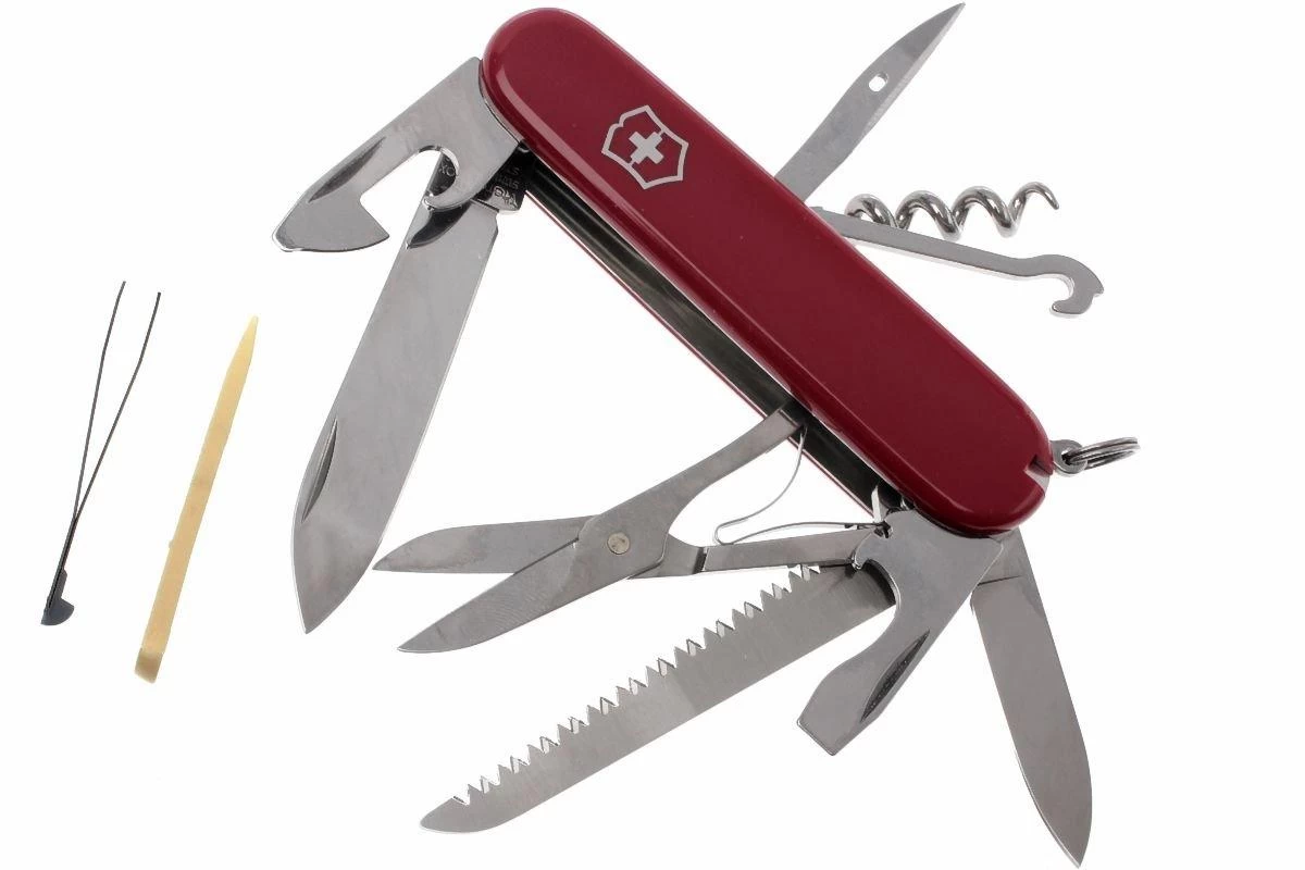 Victorinox Huntsman, Rouge 1.3713, Couteau Suisse 1 Victorinox Huntsman, Rouge 1.3713, Couteau Suisse