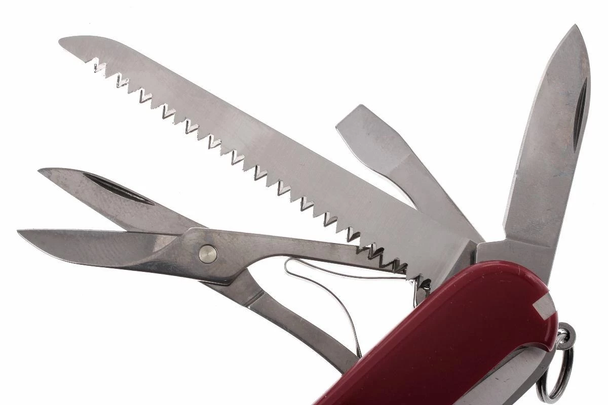 Victorinox Huntsman, Rouge 1.3713, Couteau Suisse 4 Victorinox Huntsman, Rouge 1.3713, Couteau Suisse – Image 4